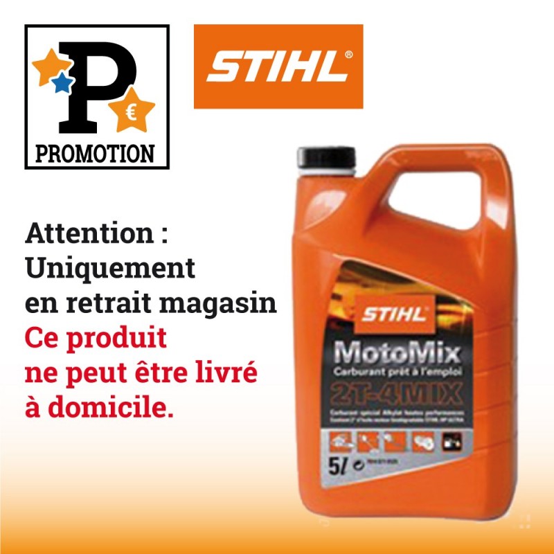 bidon d'essence mélangé de 5 litres STIHL