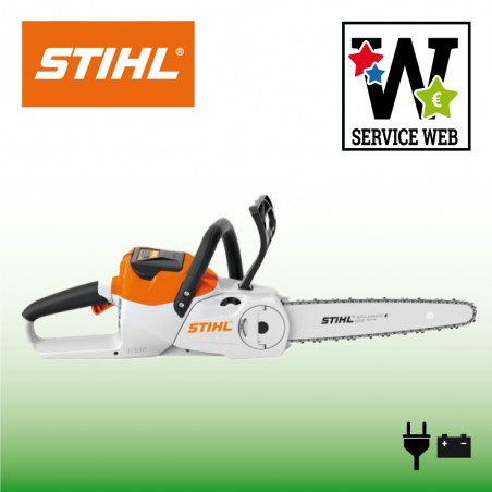 Tronçonneuse à batterie 30cm STIHL MSA 60.0 C-B 1/4 P Pack intial