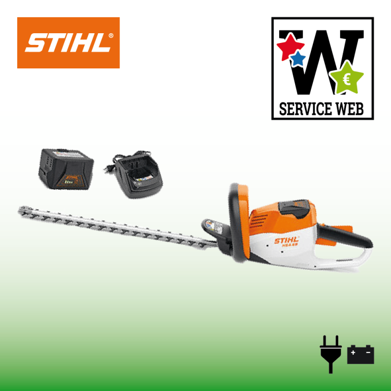 Set Taille-haie à batterie STIHL HSA 56 Pack initial
