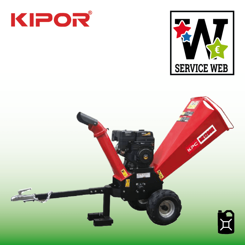 Broyeur de branches & végétaux thermique MOVA KPC BK1200N