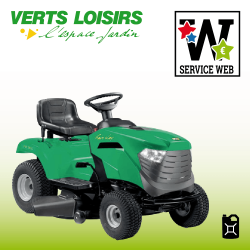 Tondeuse autoportée VERTS LOISIRS FW38GL