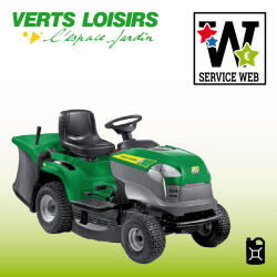 Tondeuse autoportée VERTS LOISIRS VL33BH