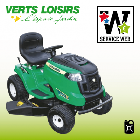 Tondeuse autoportée VERTS LOISIRS VL96H
