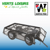 Remorque pour tondeuse autoportée. VERTS LOISIRS THMPC