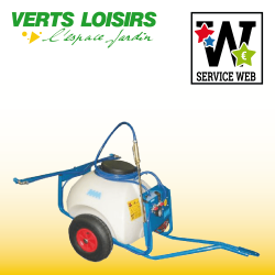 Pulvérisateur traîné pour tondeuse autoportée. VERTS LOISIRS VLM2007111