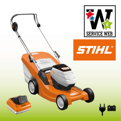 Tondeuse à batterie  STIHL RMA 443.2 VC + AL 300 + AP 200