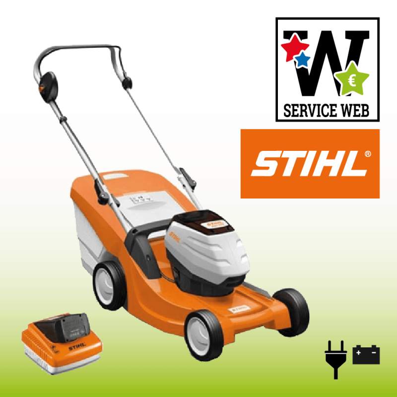Tondeuse à batterie  STIHL RMA 443.2 VC + AL 300 + AP 200