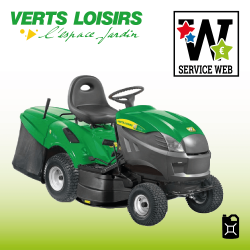 Tondeuse autoportée VERTS LOISIRS VL36HB