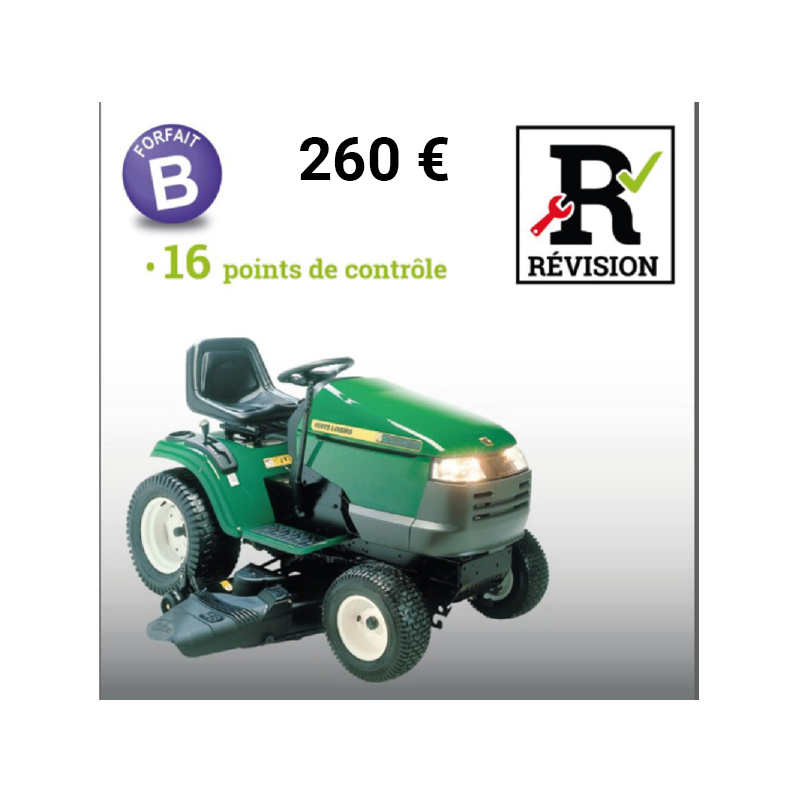 Forfait B - Révision Spécial Tondeuse Diesel