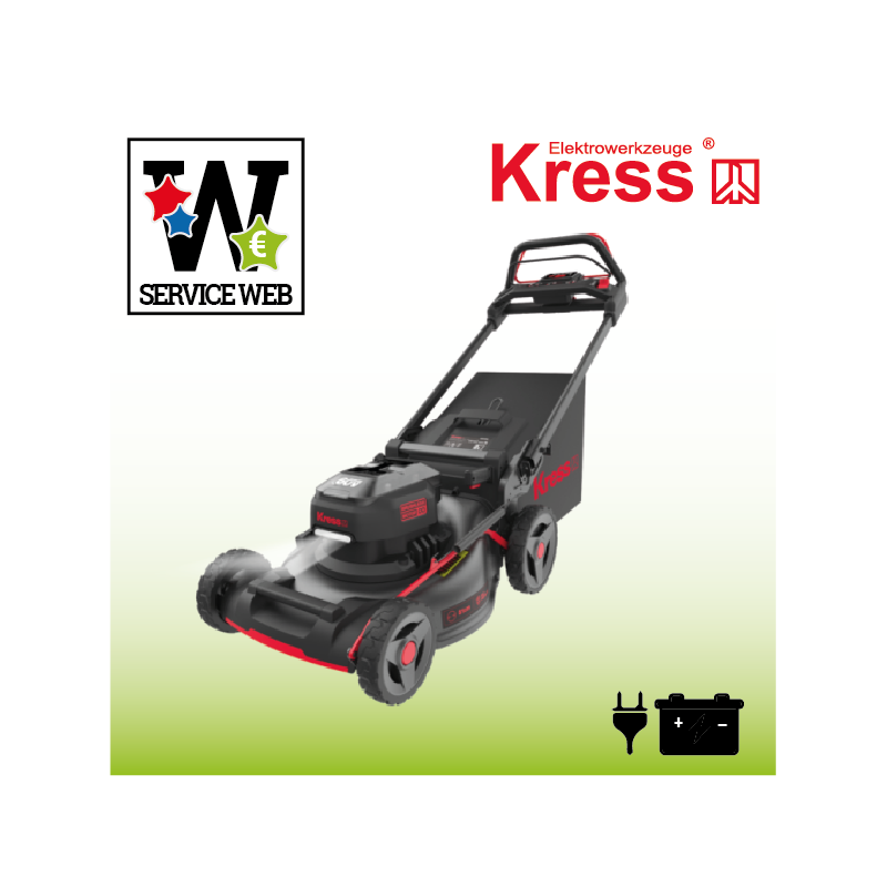 Tondeuse autotractée KRESS 60V