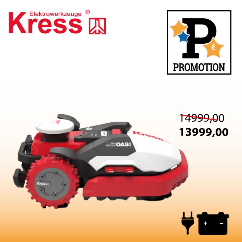 KRESS MISSION MEGA RTKn - 28 000 M² - KR235E - KRESS