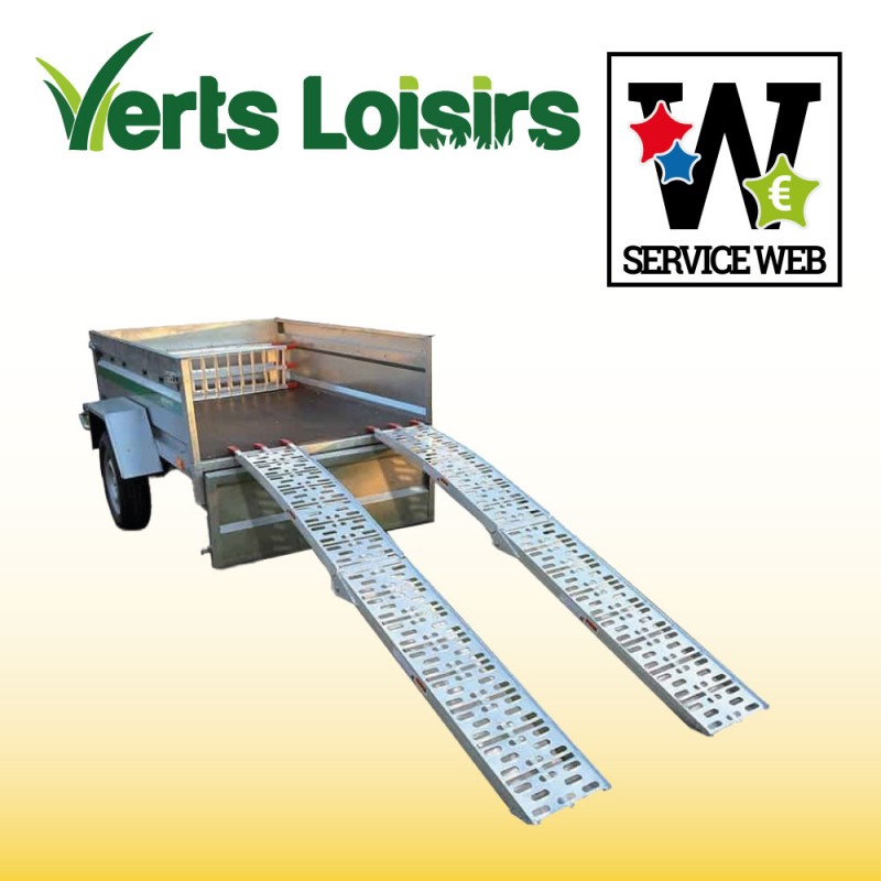 Rampes de chargement pliables (les 2) VERTS LOISIRS ATR08